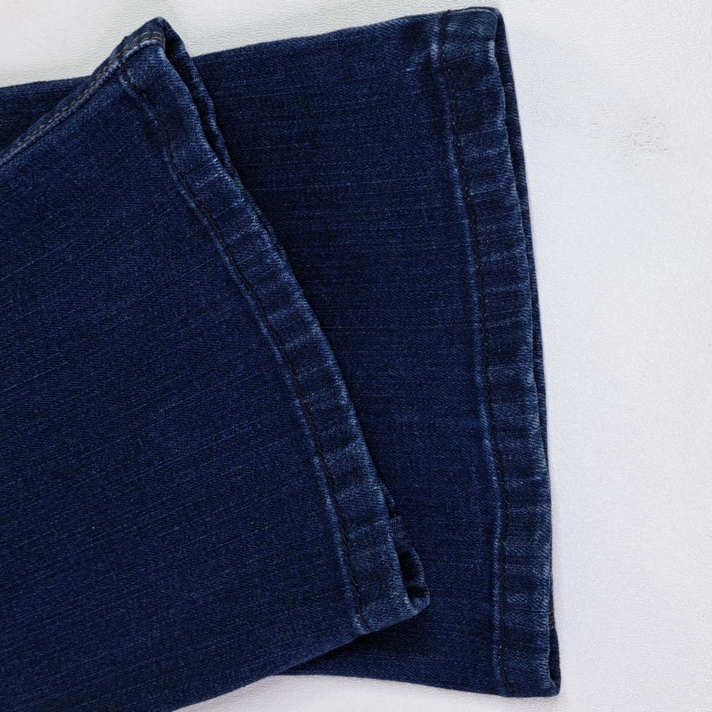 White House Black Market Boot Leg Mid-Rise Blue Jeans Size 0S - Picture 12 of 17